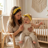MOTHER DAUGHTER HEADBAND YELLOW