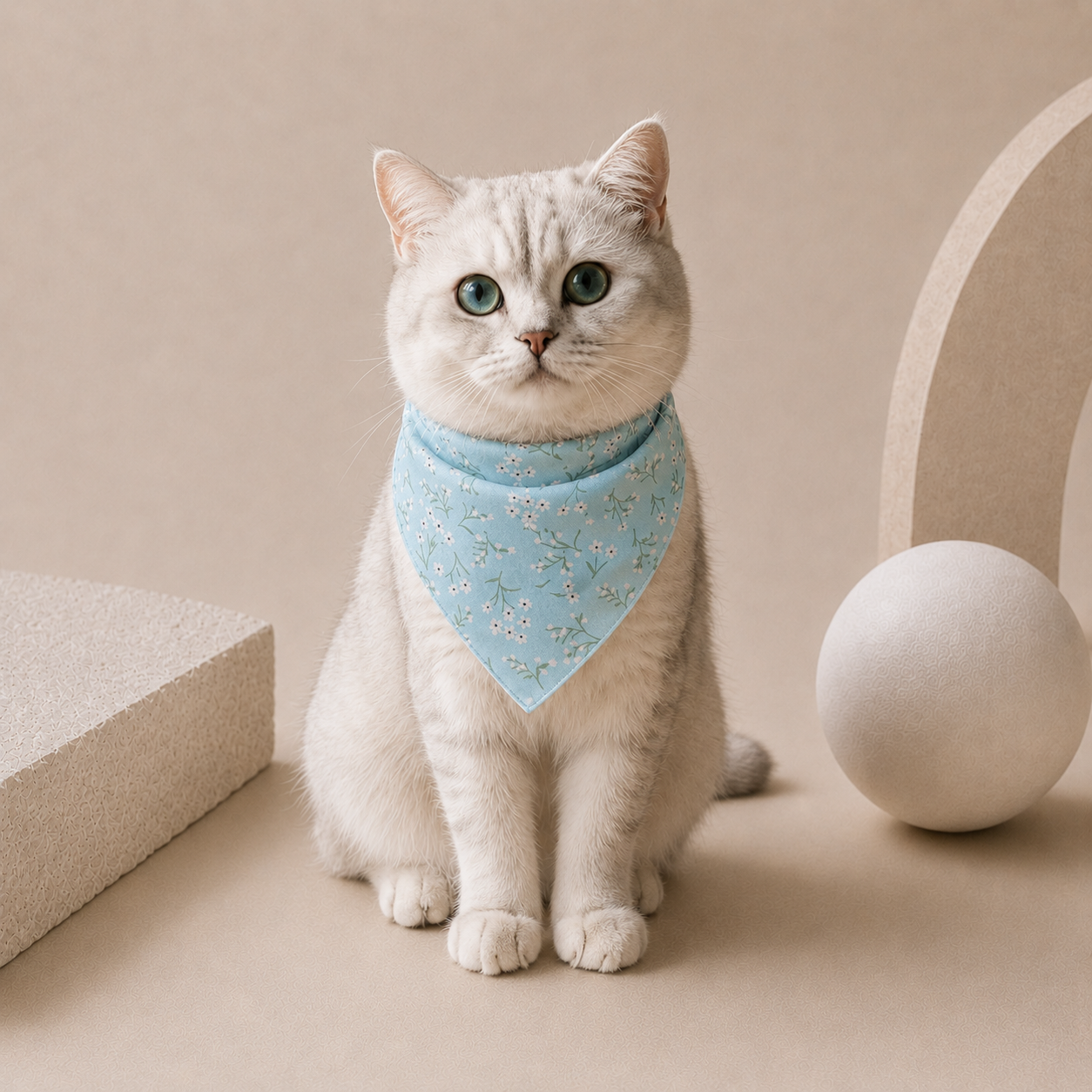 BLUE DREAM PET BANDANA