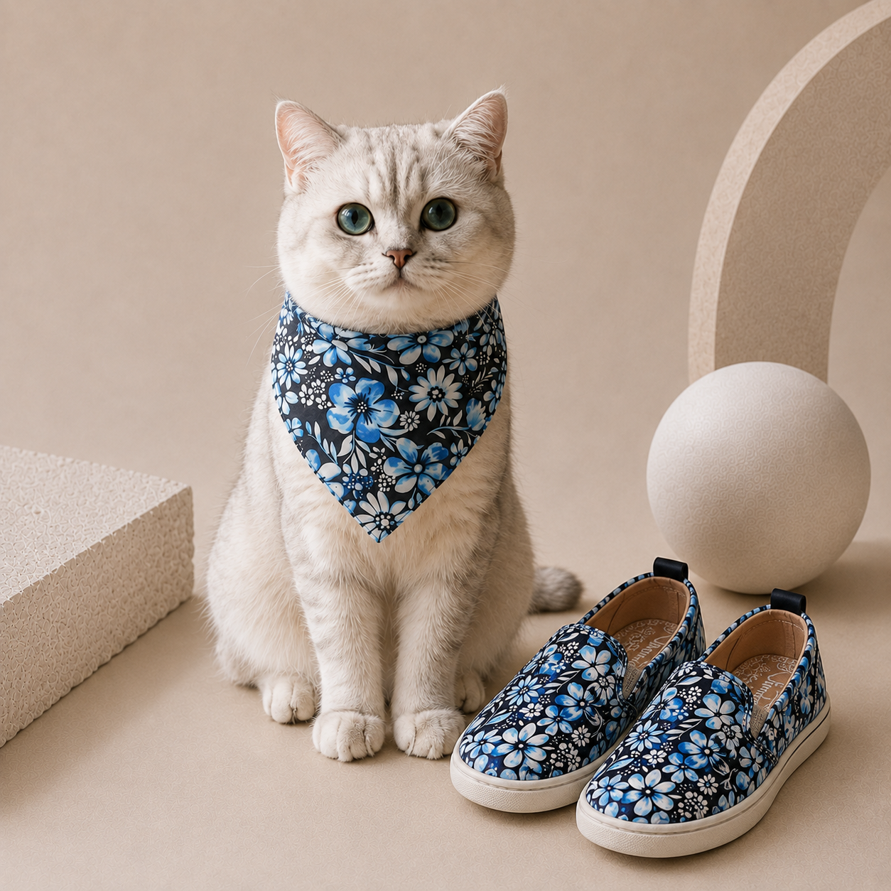 OCEAN DEEP ANNE AYAKKABI VE PET BANDANA TAKIM
