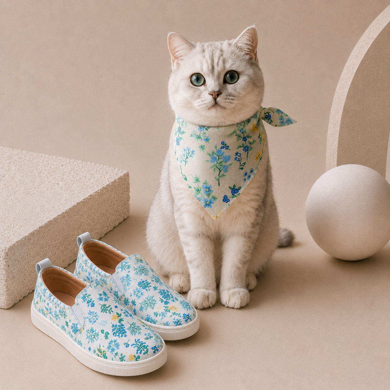 BLOOM ANNE AYAKKABI VE PET BANDANA TAKIM