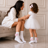 PERLA DUO PEMBE ANNE KIZ ÇORAP