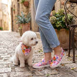 BAHÇE PARTİSİ ANNE AYAKKABISI VE KÖPEK BANDANA TAKIMI
