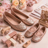 SHINE GLITTER ANNE KIZ BALE AYAKKABI TAKIMI