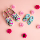 SPRING WILD MOTHER AND BABY BOOTIE SET
